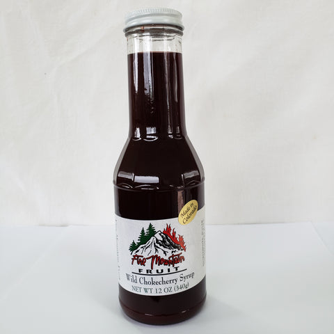 Wild Chokecherry Syrup